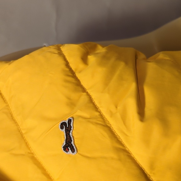 Le Tigre 80s Vintage Style Reversible Down/Feather filled Puffer Vest - Picture 8 of 12